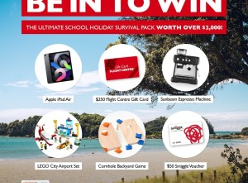 Win the Ultimate School Holiday Survival Pack