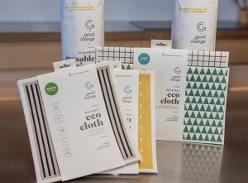 Win 1 of 3 Eco Cloth Starter Kits by Good Change