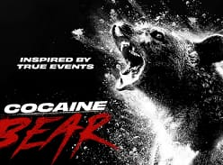 Win 1 of 10 double movie passes to Cocaine Bear
