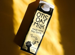 Win 1 of 5 cases of Otis Barista Oat Milk