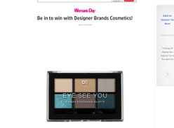 Be in to win with Designer Brands Cosmetics!