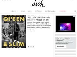 Win 1 of 10 double movie passes to Queen and Slim