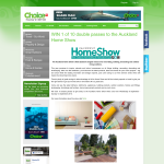 Win 1 of 10 double passes to the Auckland Home Show