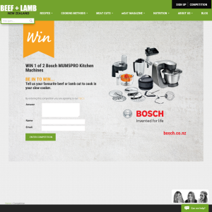 Win 1 of 2 Bosch MUM5PRO Kitchen Machines