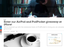 Win 1 of 2 Pairs of AirPods & PodPockets