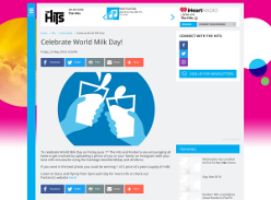 Win 1 of 2 prize of a years supply of milk