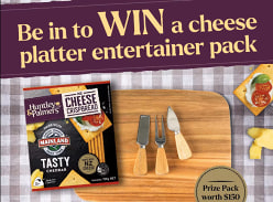 Win 1 of 3 Cheese Platter Entertainer