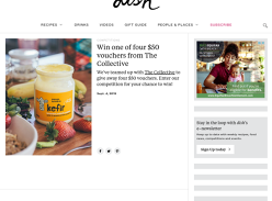Win 1 of 4 $50 vouchers from The Collective