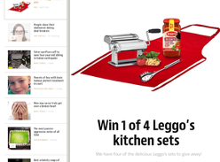 Win 1 of 4 Leggo's kitchen sets