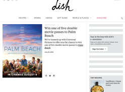 Win 1 of 5 double movie passes to Palm Beach