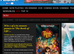 Win 1 of 5 in-season passes to 'The Book of Life'