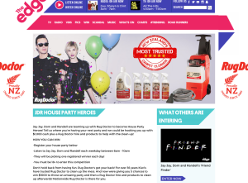 Win $1000 to throw a party plus a Rug Doctor hire to help with the clean-up afterwards