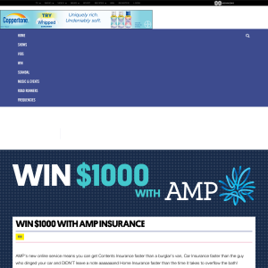 Win $1000 with Amp Insurance