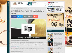 WIN $2,000 Cash With Edmonds Cake in a Cup