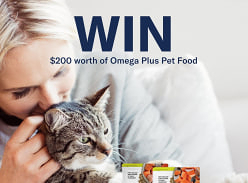 Win $200 Worth of Omega Plus Pet Food