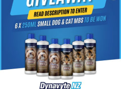 Win 250ml of Dynavyte Small Dog MBS or Dynavyte Cat MBS