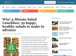 Win 5-Minute Salad Lunchbox