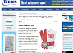 Win! $500 New World Shopping Spree