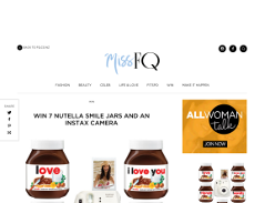 Win 7 Nutella Smile Jars and an Instax camera