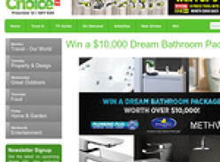 Win a $10,000 Dream Bathroom Package