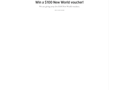 Win a $100 New World voucher