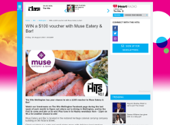 Win a $100 voucher with Muse Eatery & Bar
