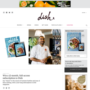 Win a 12-month, full-access subscription to Dish