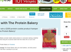 Win a $200 protein cookie product hamper from The Protein Bakery!