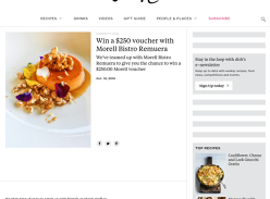 Win a $250 voucher with Morell Bistro Remuera