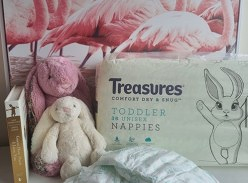 Win a 3 month supply of Treasures Nappies
