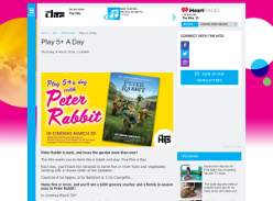 Win a $300 grocery voucher and a family in-season pass to Peter Rabbit