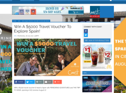 Win A $5000 Travel Voucher To Explore Spain!