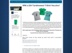 Win a $54 Tumbleweed T-Shirt Voucher!