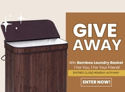 Win a Bamboo Laundry Basket