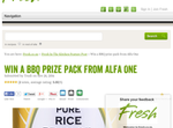Win a BBQ Prize Pack from Alfa One