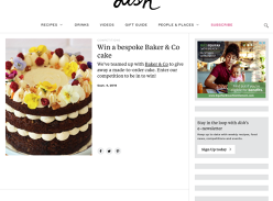 Win a bespoke Baker and Co cake
