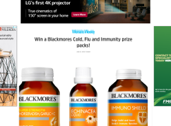 Win a Blackmores Cold, Flu and Immunity prize packs