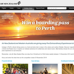 Win a boarding pass to Perth