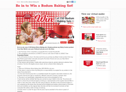 Win a Bodum Baking Set!
