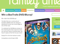 Win a BoxTrolls DVD/Bluray