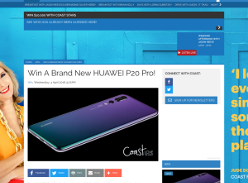 Win A Brand New Huawei P20 Pro