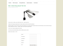 Win a Broil King Signet Tool Set