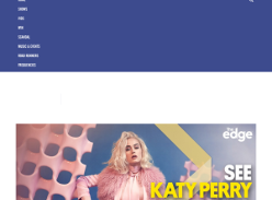 Win a chance for you and a mate to see Katy Perry Live in LA