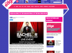 Win a chance to be at the  Grand Final of The Bachelor NZ