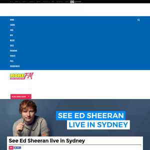 Win a chance to see Ed Sheeran in Sydney