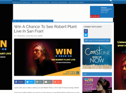 Win A Chance To See Robert Plant Live In San Fran