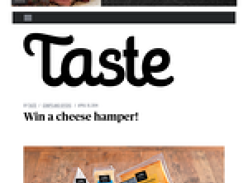 Win a cheese hamper!