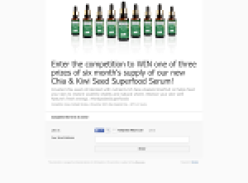 Win a Chia & Kiwi Seed Superfood Serum