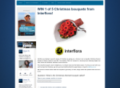 Win a Christmas bouquet from Interflora!