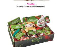 Win a Christmas treat gift box and a $500 gift card